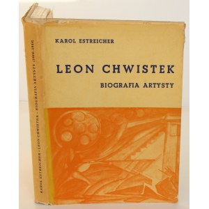 Karol Estreicher Leon Chwistek Biografia artysty [1884 - 1944]