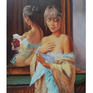 Erazm Wilczkiewicz, Kobieta przy lustrze