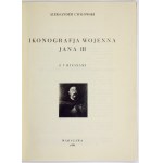 CZOŁOWSKI Aleksander - Iconografja wojenna Jana III. With 5 engravings. Warsaw 1930. 8, p. [4], 39, tabl. 5. brochure....