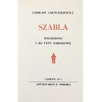 JARNUSZKIEWICZ Czesław - The Eastern sabre and its national types. London 1973, R. Wernik's Antiquarian. 4, s. 102, [1]...