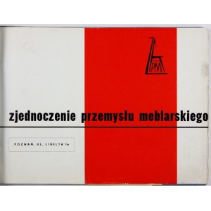 ZJEDNOCZENIE Przemysłu Meblarskiego. [Katalog]. Poznań [ca 1968]. 8 podł., k. [31]. opr. oryg....