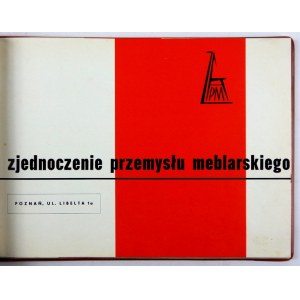 ZJEDNOCZENIE Przemysłu Meblarskiego. [Katalog]. Poznań [ca 1968]. 8 podł., k. [50]. opr. oryg....