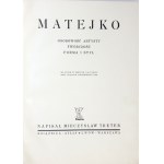 TRETER Mieczysław - Matejko. Die Persönlichkeit des Künstlers, Arbeit, Form und Stil. 385 Stiche im Text und 40 Tafeln und 2 Platten ...