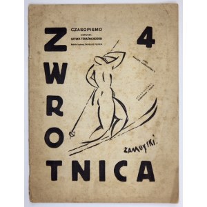 ZWROTNICA, nr 4: II 1923. Peiper, Strzemiński, Witkacy, Szczuka, Jasieński...