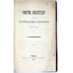 [CIESZKOWSKI Ludwik] - An anecdotal memoir from the times of Stanislaw August. From a manuscript published by J[ózef] I[...