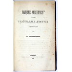 (CIESZKOWSKI Ludwik) - Pamiętnik anegdotyczny z czasów Stanisława Augusta. Aus einem Manuskript, herausgegeben von J[ózef] I[...