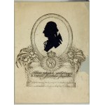 TRETER Mieczyslaw - Portrait silhouettes from the time of Stanislaw Augustus. Album of fifty-nine silhouettes with word ...