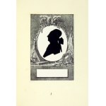 TRETER Mieczyslaw - Portrait silhouettes from the time of Stanislaw Augustus. Album of fifty-nine silhouettes with word ...