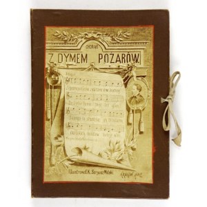 [UJEJSKI Kornel] - Chorál. S dymom ohňov. Ilustroval K[ajetan] Saryusz Wolski. Kraków 1902. tablic fotogr....