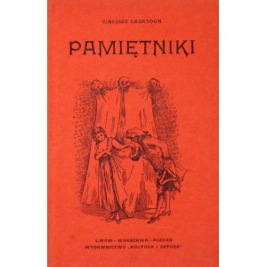 CASANOVA Giacomo - Pamiętniki. Wydanie ilustrowane. Z siedemdziesiątego piątego wydania tłomaczył Zetes [...
