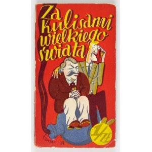 Zákulisie veľkého sveta. 1927 Knihy humoru, č. 7.