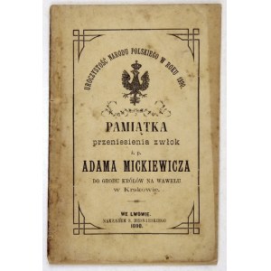 MIŁKOWSKI Stanisław - Adam Mickiewicz. Jeden z najznakomitszych poetów polskich....