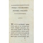 MOSTOWSKA Anna - Posąg i salamandra. Powieść z Wilanda przez Annę z xiążąt Radziwiłłow Mostowską. Wilno 1806. Druk....