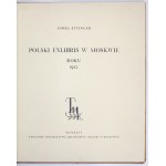 ETTINGER Paweł - Polski exlibris w Moskwie roku 1922. Kraków 1946. Tow. Miłośników Książki. 4, s. 17, [2], tabl....