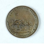 Medal z pierwszej edycji Tour de Pologne. A. Nagalski. 1928.