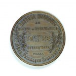 Medaille aus der ersten Ausgabe der Tour de Pologne. A. Nagalski. 1928.