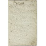 [official manuscript]. Minutes of the Land Ordinances of the Supreme Governorates, ....