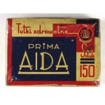 AIDA. [Factory of Cigarette Papers and Cigarette Tuts Sp. z o.o. Lvov]. Prima Aida health tuts....