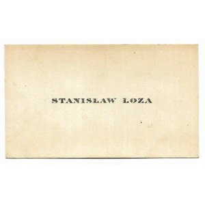 Stanislaw LOZA.