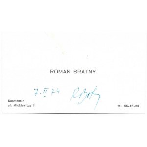 Roman BRATNY.