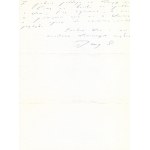 [SITO Jerzy Stanisław]. Dva rukopisné listy Jerzyho S. Sita adresované Zdzislawovi Najderovi,...