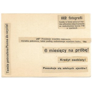 Szymborska W. - Ein handgezeichneter Aufkleber zum Neujahrstag aus den frühen 1990er Jahren.