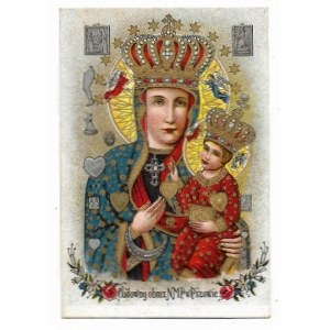 Zázračný obraz Panny Marie v Pšově. [asi 1910?].