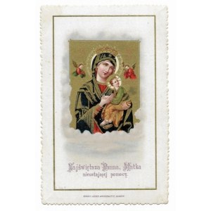 Blahoslavená Panna, Matka ustavičné pomoci. 1913.