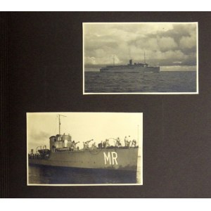 [GDYNIA a okolie - situačné fotografie]. [1931-1935]. Album obsahuje približne 100 fotografií. cca 8,5x13, 17,...