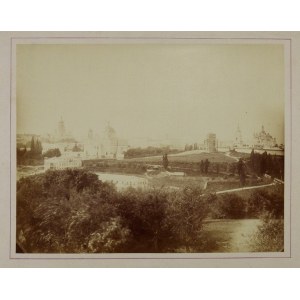 [KIJÓW - a fragment of the city panorama - view photograph]. [2nd half of the 1860s]. Photo form....