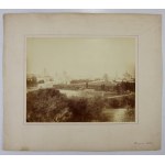 [KIJÓW - Fragment eines Stadtpanoramas - Ansichtsfoto]. [2. Hälfte der 1860er Jahre]. Fotografie form....