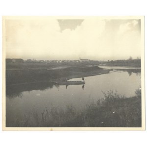 [RZESZÓW - Stadtpanorama - Ansichtsfoto]. [l. 1940er Jahre]. Form der Fotografie. 17,8x22,1 cm,...
