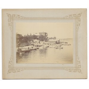 [SEVASTOPOL - view of the oldest building in the city Graf Harbor - view photograph]. [2nd half of the 19th century]....