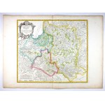 Mapa Polski R. de Vaugondy z ok. 1795 r.