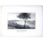 [BARANOW]. The Vistula River near Baranow from the north, in the Tarnów district. Lithograph form. 11.3x19.2 on ark. 21,1x28,...