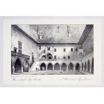 [KRAKOV]. Jagelonská univerzita. L'Université Jagiellonne. Forma litografie. 11,2x18,2 na arch. 14,8x21,...