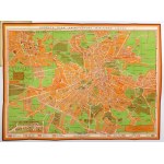 [LVIV]. Horbay orientation plan of Greater Lviv. Color plan form. 44.5x63 cm.