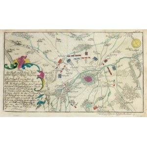 [NYSA]. Plan der Stadt und Vestung Neiss nebst der KayserL. Königl. Belagerung. Den 4-ten August Ao. 1758 [...]...