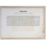 [SORQUITES]. Sorquitten. Provinz Preussen, Regierungs-Bezirk Gumbinnen, Kreis Sensburg. Farebná litografia form....