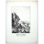 [TROPIE]. Felsen in den Tropen von Norden in der Region Sandek. Lithographieform. 17,8x12, auf Arche. 28,6x21,...