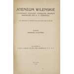 Vilnius Athenaeum. R. 2, str. 7-8: 1924.