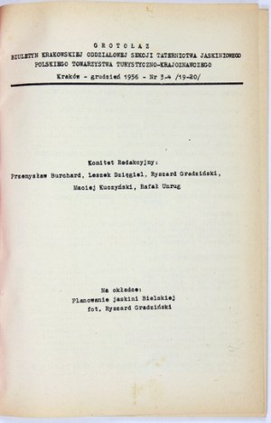GROTOLAZ. No. 3-4 (19-20): XII 1956.