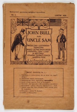 JOHN Bull and Uncle Sam. R. 1926-1927. probably a complete set of publications.