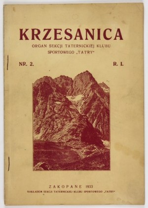 CRESANICA. R. 1, no. 2: VI 1933.