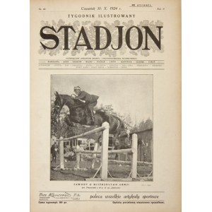 STADJON. Ilustrovaný týdeník. Součást ročníků 1924 a 1925.