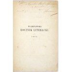 WARSZAWSKI Rocznik Literacki. R. 2: 1872.