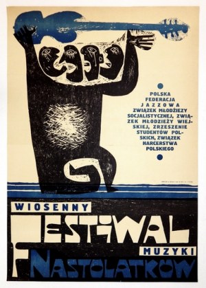 DYMNY Wiesław - Wiosenny Festiwal Muzyki Nastolatków. [1966].