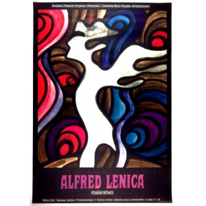 LENICA Jan - Alfred Lenica. Painting. 1974.