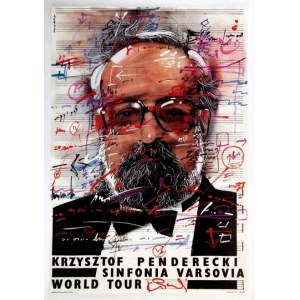 ŚWIERZY Waldemar - Krzysztof Penderecki. Sinfonia Varsovia. Svetové turné. 1990.
