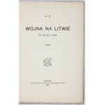 CHŁAPOWSKI K. - The war in Lithuania in the year 1831.